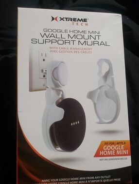 Xtreme Tech Google Home Mini Wall Mount Support Mural New In Box White